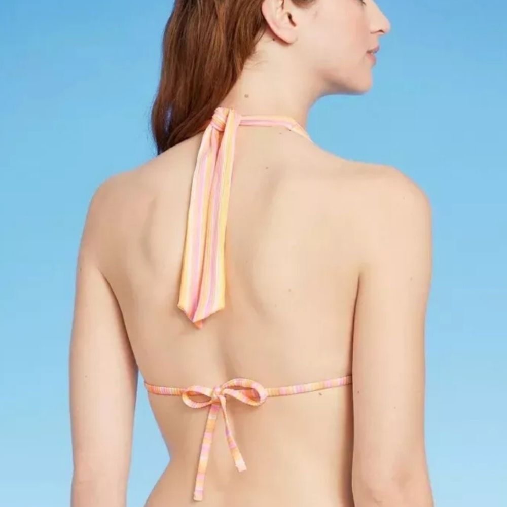 Wild Fable Multicolor Striped Bikini Top - Picture 2 of 10